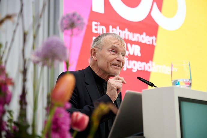 Redner Prof. Dr. Klaus Hurrelmann (Foto: LWL/Urban)